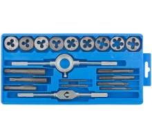 Лерки-метчики для мягкого металла 20 шт., пластиковый кейс FIT DIY Лерки-метчики для мягкого металла 20 шт., пластиковый кейс FIT DIY