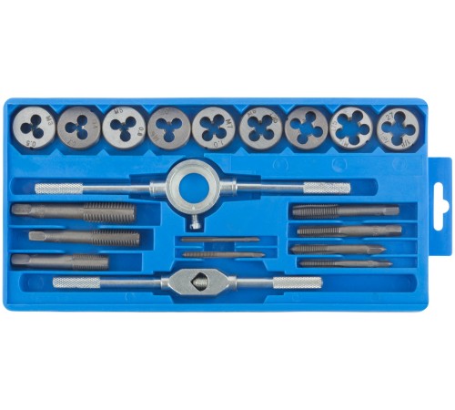 Лерки-метчики для мягкого металла 20 шт., пластиковый кейс FIT DIY Лерки-метчики для мягкого металла 20 шт., пластиковый кейс FIT DIY