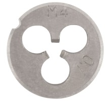Плашка метрическая, легированная сталь  М4х0,7 мм FIT IT