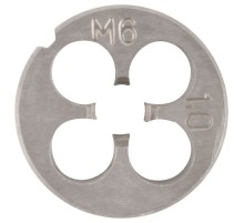 Плашка метрическая, легированная сталь  М6х1,0 мм FIT IT