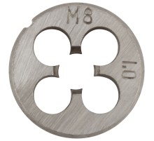 Плашка метрическая, легированная сталь  М8х1,0 мм FIT IT