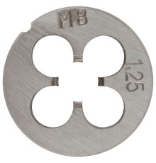 Плашка метрическая, легированная сталь  М8х1,25 мм FIT IT