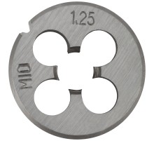 Плашка метрическая, легированная сталь М10х1,25 мм FIT IT
