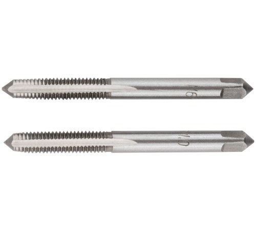 Метчики метрические, легированная сталь, набор 2 шт.  М6х1,0 мм FIT IT