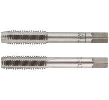 Метчики метрические, легированная сталь, набор 2 шт.  М8х1,25 мм FIT IT Метчики метрические, легированная сталь, набор 2 шт.  М8х1,25 мм FIT IT