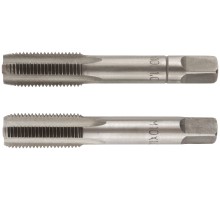 Метчики метрические, легированная сталь, набор 2 шт. М10х1,0 мм FIT IT Метчики метрические, легированная сталь, набор 2 шт. М10х1,0 мм FIT IT
