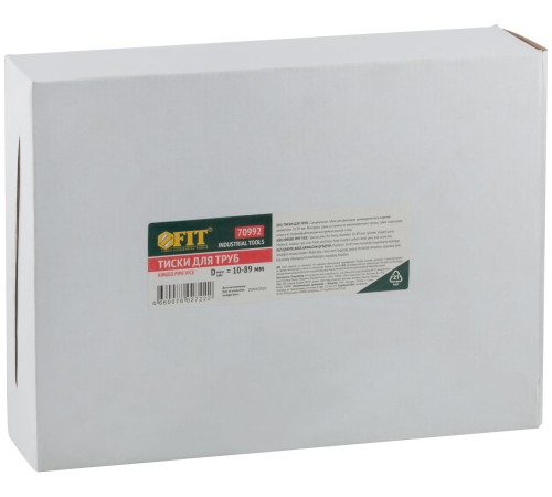 Тиски для труб 10-89 мм (№ 2) FIT IT Тиски для труб 10-89 мм (№ 2) FIT IT