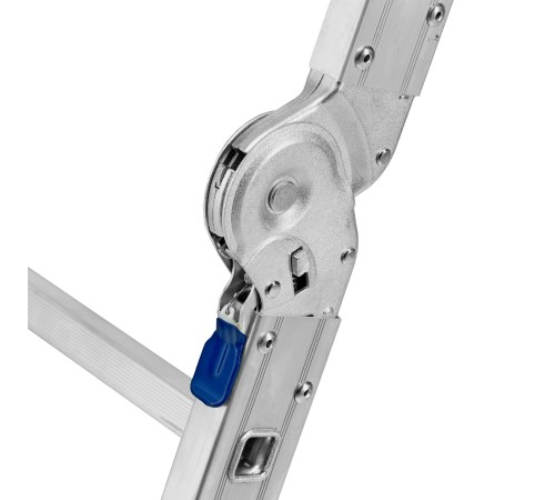 Лестница шарнирная алюминиевая, 4 х 4 ступени, Сибртех