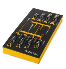 RUNTEC RT-SD1E8F Набор отверток RUNTEC S2 в ложементе EVA, 8 предметов RUNTEC RT-SD1E8F Набор отверток RUNTEC S2 в ложементе EVA, 8 предметов