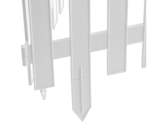 Забор декоративный "Рейка", 28 х 300 см, белый, Palisad Забор декоративный "Рейка", 28 х 300 см, белый, Palisad