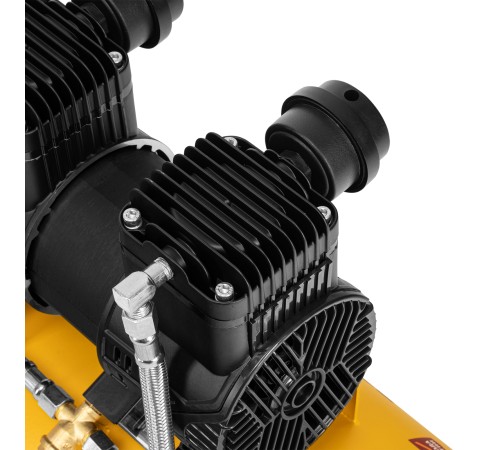 Компрессор безмасл. малошумный DLP-1500/50, 1,5 кВт,50 л, 2850 об/мин, 250 л/мин Denzel