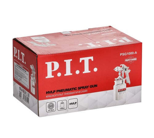 Краскопульт пневматический P.I.T. PSG1000-A