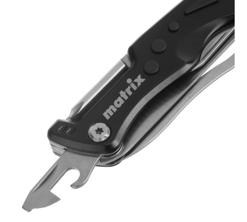 Нож многофункциональный, 7 функций, в чехле, 107 мм Matrix