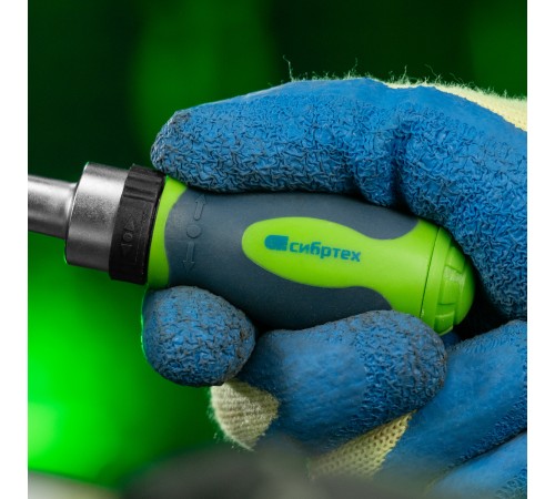 Отвертка ревер. + биты, 41 пред., PH+PZ+SL+H+T, CrV, 2к рукоятка Сибртех