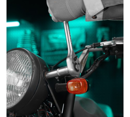 Головка торцевая удлиненная, 14 мм, шестигранная, CrV, под квадрат 1/2 Stels