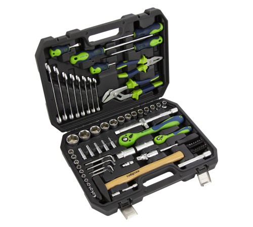 Набор инструментов 76 предметов CrV, 1/2