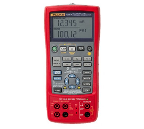 Безопасный многофункциональный калибратор процессов Fluke 725Ex