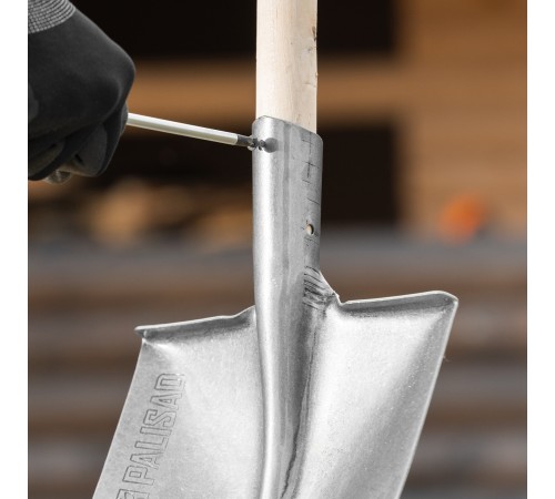 Лопата штыковая, 225х295, углубленная, рессорная сталь, 0,9 кг, без черенка, LUXE// Palisad