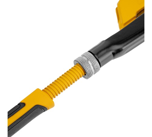 Ключ трубный рычажный №1, 1", цельнокованый, CrV, тип "S" Denzel