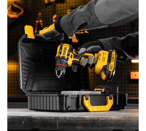 Дрель-шуруповерт аккумуляторная бесщет. CDH-BL-20, Li-Ion, 20 В// Denzel