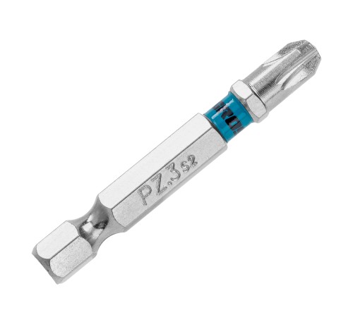 Бита PZ3х50мм, сталь S2, шестигр., 10 шт. Gross