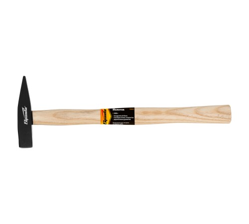 Молоток слесарный, 200 г, квадратный боек, деревянная рукоятка Sparta Молоток слесарный, 200 г, квадратный боек, деревянная рукоятка Sparta