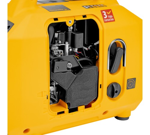 Генератор инверторный GS-1100iS, 1,1 кВт, 230 В, закрытый корпус, ручной старт DENZEL