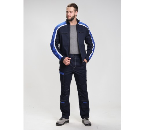 Куртка Алькор (тк.Карелия,260), т.синий/васильковый