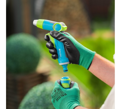 Пистолет-распылитель, регулируемый, металлический, с курком, LUXE Palisad