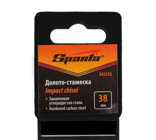 Долото-стамеска 38 мм, деревянная рукоятка// Sparta