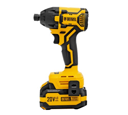 Винтоверт ударный аккумуляторный бесщет. CIDH-BL-20-270, Li-Ion, 20 В// Denzel