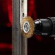 Щетка для дрели, 50 мм, плоская со шпилькой, латунированная витая проволока Matrix
