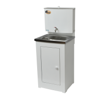 Умывальник дачный без подогрева "Люкс" ВИХРЬ, нержавейка, белый