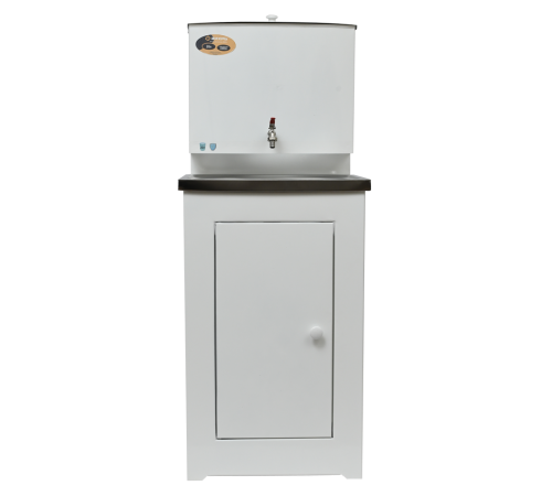 Умывальник дачный без подогрева "Люкс" ВИХРЬ, нержавейка, белый