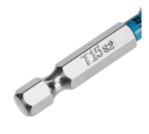 Бита Torx 15х50мм, сталь S2, шестигр., 10 шт. Gross