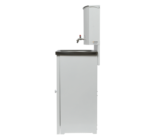 Умывальник дачный без подогрева "Люкс" ВИХРЬ, нержавейка, белый