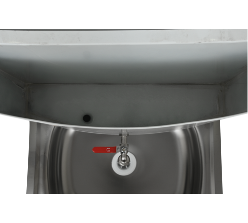 Умывальник дачный без подогрева "Люкс" ВИХРЬ, нержавейка, белый