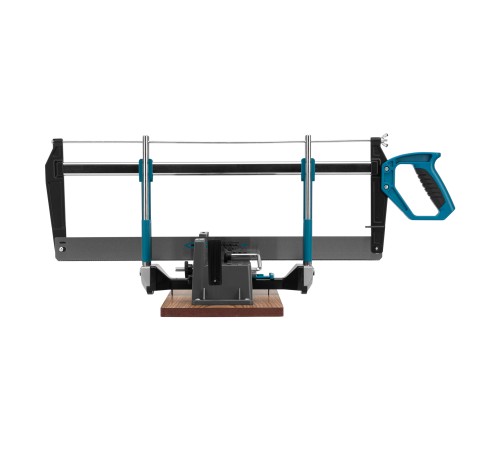 Стусло прецизионное, двухплоскостное, пила 600 мм, две прижимные струбцины, ограничительный упор Gross