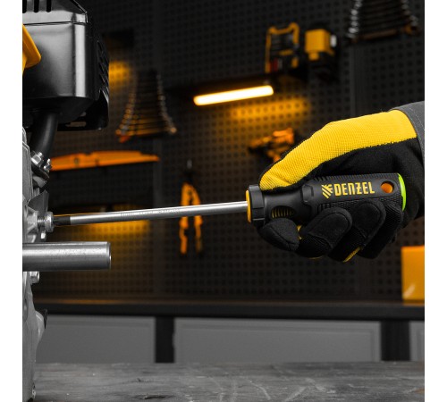 Отвертка, PZ3x150 мм, S2, 3к рукоятка Denzel