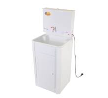 Умывальник дачный с подогревом "Люкс" ВИХРЬ, пластик, белый