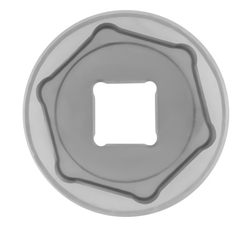 Головка торцевая, 30 мм, шестигранная, CrV, под квадрат 1/2 Stels