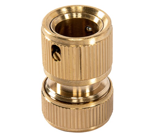 Набор для подключения шланга 1/2, переходник, 2 соединителя, аквастоп, латунный Palisad Набор для подключения шланга 1/2, переходник, 2 соединителя, аквастоп, латунный Palisad