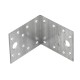 Крепежный уголок 2 мм, КU 70 x 70 x 55 мм Сибртех