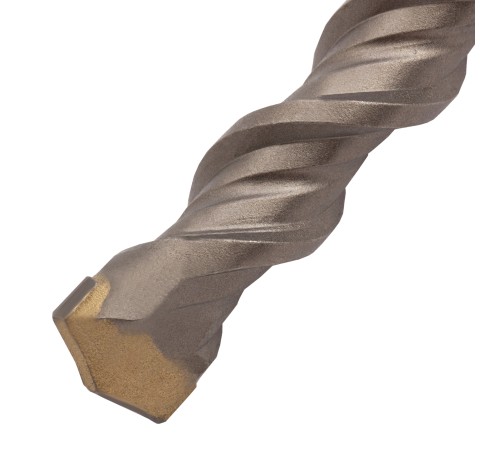 Бур по бетону, двойная спираль, три пылеотводящие кромки, 18 x 600 мм DENZEL