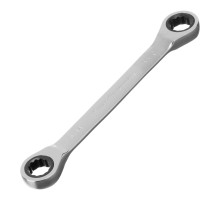 Ключ накидной трещоточный, 14 х 15 мм, CrV, зеркальный хром Matrix Professional