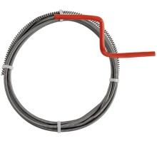 Трос сантехнический для чистки труб 3,5 м x 6,0 мм КУРС