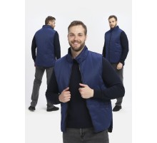 Жилет утепленный Универсальный (Смесовая, 210), темно-синий