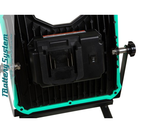 Фонарь-прожектор, 20W, 2000лм, 1BatterySystem, БЕЗ АКБ и ЗУ, Sturm!