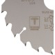 Диск пильный по дереву с тефлоновым покрытием 24Т, CUTOP Profi plus, 165 х 1,3/2,0 х 30/25,4/20/16 мм CUTOP