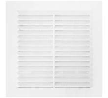 Вентиляционная решетка, пластиковая, 150 х 150 мм, с сеткой РОС